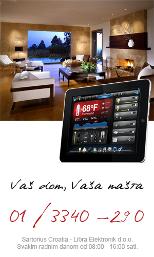 Pametna kuća - pametni dom - android - iPhone - iPad aplikacije - Sartorius Croatia